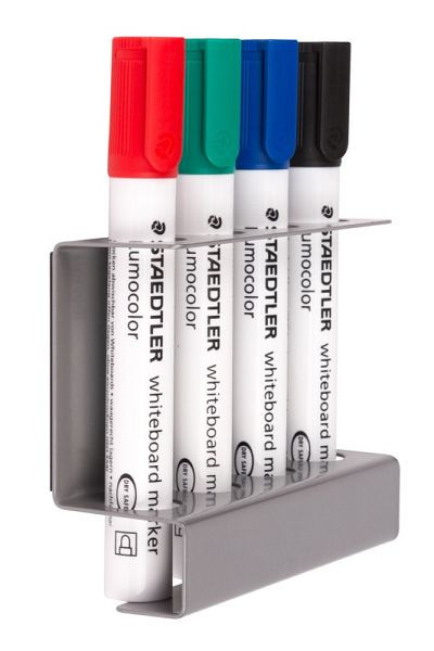 Eichner houder voor whiteboard pennen, magnetisch, bxhxd 120 x 90 x 40 mm, voor pennen met een diameter van ca. 18 mm, 9225-01011