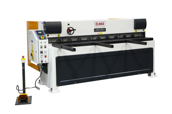 ELMAG μηχανικό ψαλίδι λαμαρίνας, μοντ. LRGM 2550-4mm-NC control-back gauge 750mm, 81347