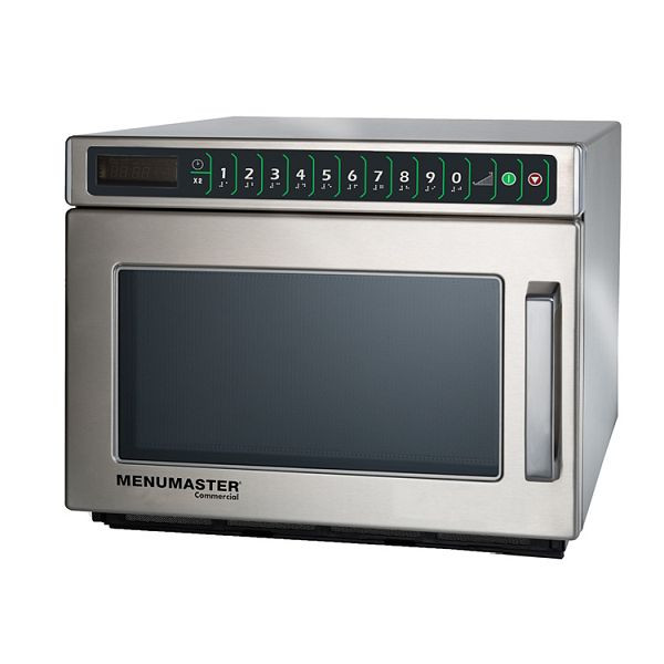 Menumaster DEC18E2 mikrohullámú sütő, 1800 watt mikrohullámú teljesítmény, 100 programozható főzési program, 101.113