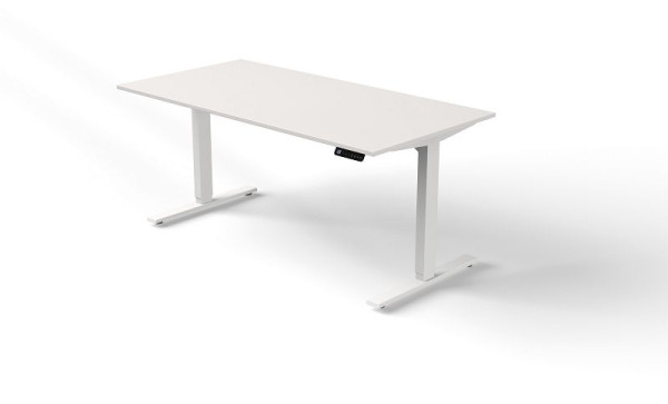 Kerkmann ülő/álló asztal Szé 1600 x Mé 800 mm, elektromosan állítható magasságú 720-1200 mm között, Move 3, fehér, 10380510