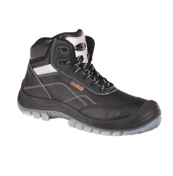 Hase Safety ZURICH, wysokie buty ochronne czarne, EN 20345-S3, rozmiar: 44, 85141-04-44