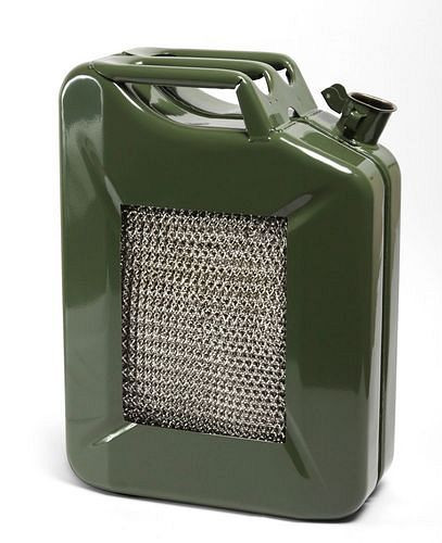 DENIOS brændstofdunk lavet af stål Explo-Safe, 20 liter volumen, med UN-godkendelse, 264-617
