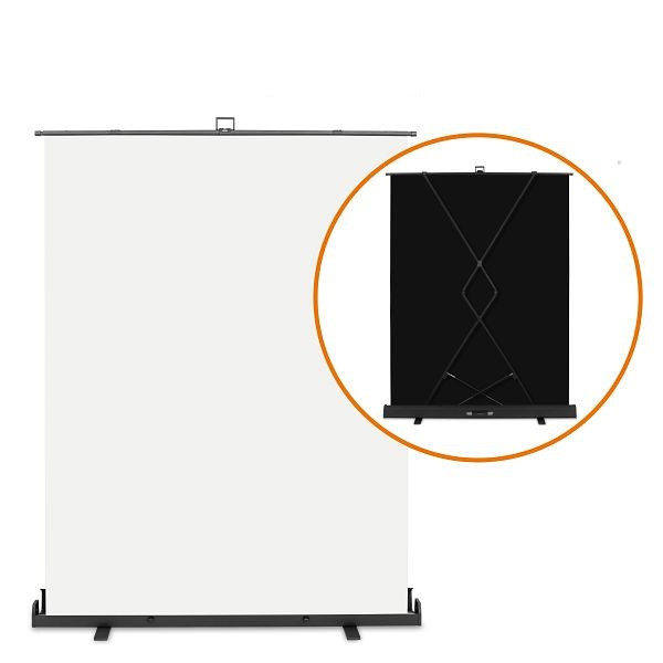 Walimex pro roll-up panel baggrund hvid 165x220, 23205