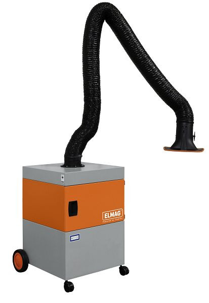 Sistema de sucção ELMAG, móvel, Profi-Master, H13 AT-Edition, braço de sucção Ø 150mm/2m na versão mangueira, 58652