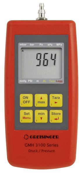 Vácuo ou barômetro Greisinger GMH 3161-12 (0 - 1300 mbar), 600407