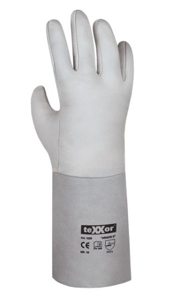 teXXor svářečské rukavice "ARGON II", velikost: 10, balení: 120 párů, 1229-10