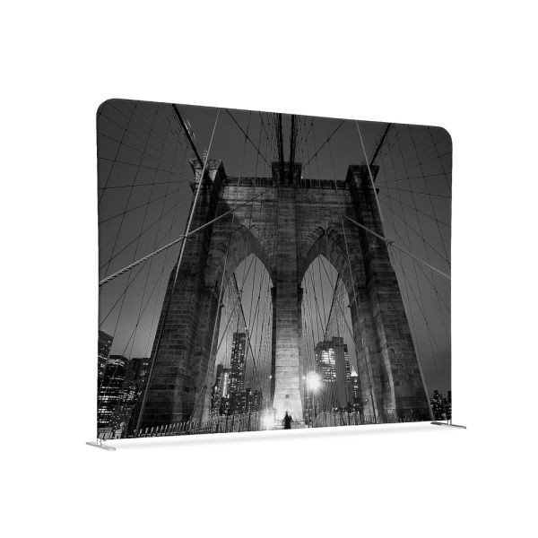Showdown Displays Textiel Kamerverdeler 200-150 Dubbele New York Manhattan Bridge, ZWS200-150SSK-DSI18