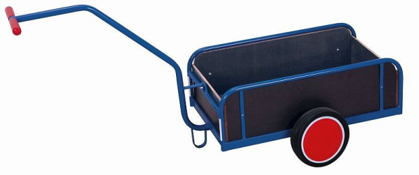 VARIOfit handwagen met zijwand, buitenafmetingen: 1.600 x 770 x 860 mm (BxDxH), zu-1283
