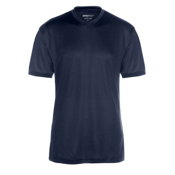 4PROTECT UV-beskyttelse T-shirt COLUMBIA, marineblå, størrelse: XS, pakke med 10, 3330-XS