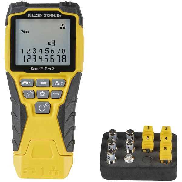 KLEIN TOOLS Scout Pro 3 Cable Tester Starter Kit, VDV501851