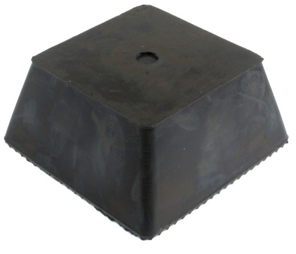 Busching gummi trapezblok uni H70xB150xL150mm, velegnet til Autop, Becker med knopper, 100380