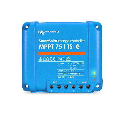 Controlador de carga solar Victron Energy MPPT SmartSolar 75/15, 321553