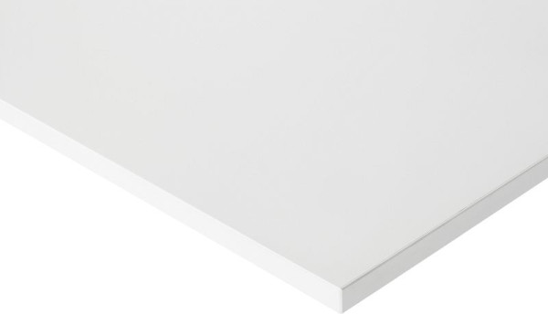 RAU EGB bordplade med melaminharpiksbelægning (volumenledende), B2000 x D1000 x S28 mm, MEGB-200-100-28