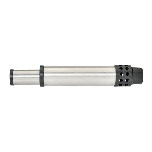 Tubo de transbordo de aço inoxidável Gastro-Inox com filtro ECO, comprimento 230mm, 402.508