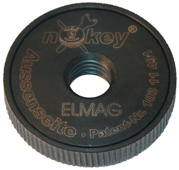 Piuliță cu schimbare rapidă „NoKey” ELMAG pentru polizoare unghiulare cu 22, 23, 61491