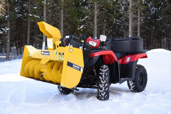 RAMMY Snow Blower 120 ATV Πλάτος καθαρισμού 1,18m 306cc Κινητήρας 74131062