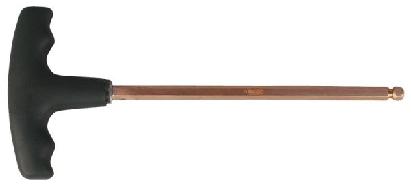 Klucz imbusowy KS Tools BERYLLIUMplus, 10 mm, z główką kulistą, 962.0965