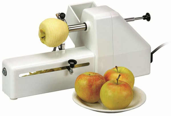 Stroj na loupání a dělení jablek Schneider, malý model, 150000