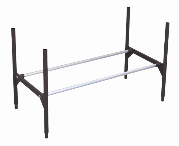 VARIOfit plank voor bandenrek/trolley, buitenafmetingen: 1.205 x 605 x 750 mm (BxDxH), gsw-646.003/AG
