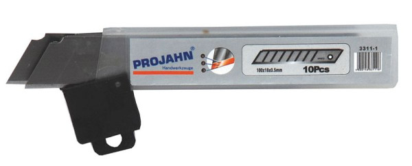 Lâminas de reposição Projahn 18mm para facas utilitárias pacote de 10, 3311-1
