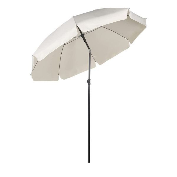 Umbrelă de soare Sekey 200 cm, pliabilă, culoare: crem, 39920008