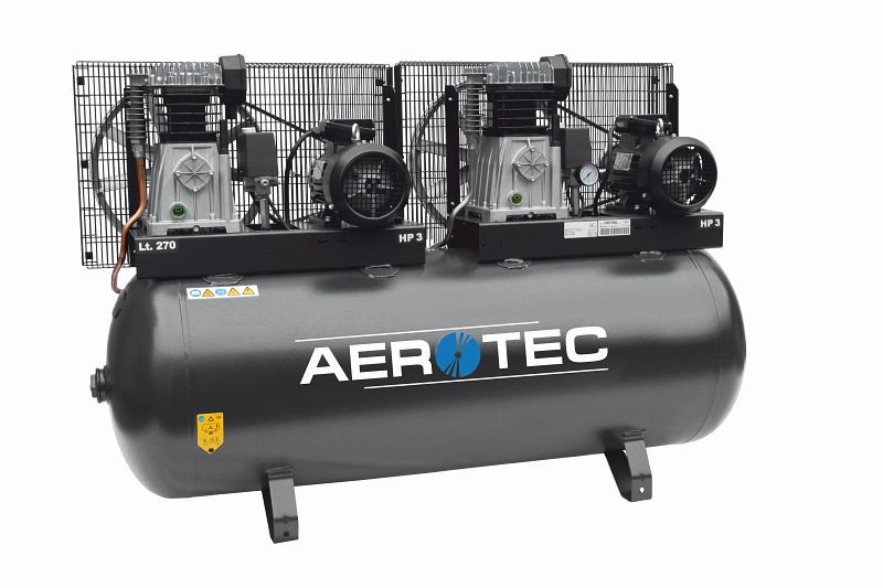 AEROTEC tandem kompressor 600T-270 FT, synkron drift, 2010187