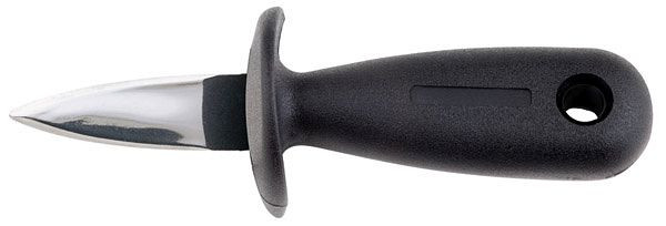 APS nůž na ústřice, cca 15 cm, nerezová ocel, ergonomická protiskluzová rukojeť z polyamidu, 88840