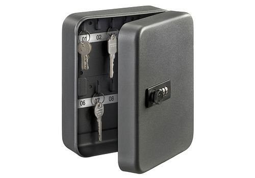Skříňka na klíče DENIOS KC 20 C, s 20 háčky na klíče, s kombinačním zámkem, 248-542