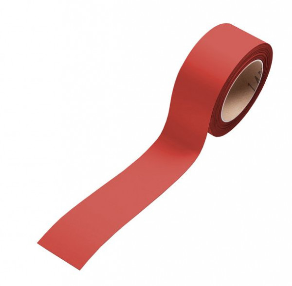 Eichner magneet eindscherm 0,85 mm, kleur: rood, rolformaat: 10 m lang, 20 mm hoog, 9218-05039