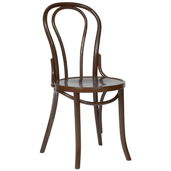 Cadeiras Bistro Fameg Bentwood Cor Nogueira (Pacote com 2), CF139