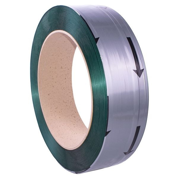 LINDER PET páska, 15,5x0,7 mm, 1750 m / role, pevnost v přetržení 439 kg, PET1670406HQ