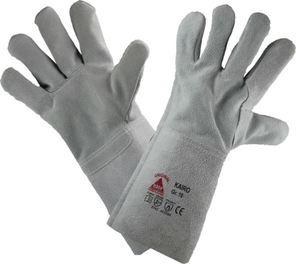 Hase Safety KAIRO-długie, 5Fg. rękawice ochronne dla spawaczy, rozmiar: 10, opakowanie jednostkowe: 6 par, 295000-10