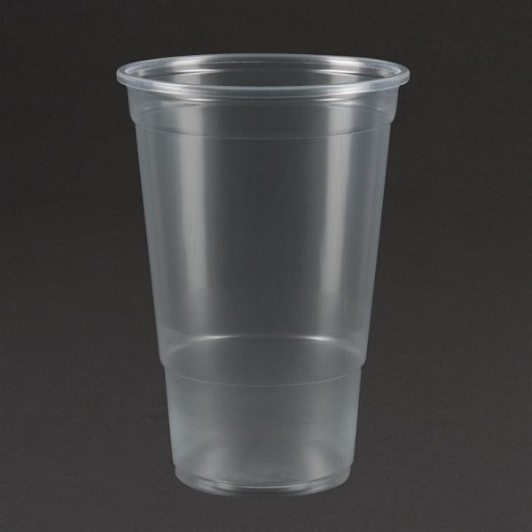 Plastové jednorázové sklenice 570ml (až po okraj), PU: 1000 kusů, U380