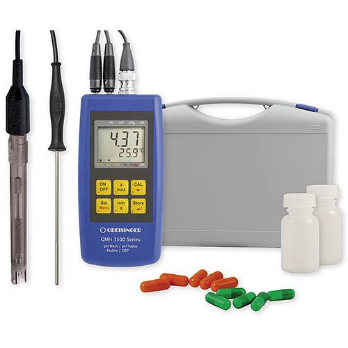 Greisinger GMH 3531-SET100 πλήρες σετ για μέτρηση pH/θερμοκρασίας, 604591