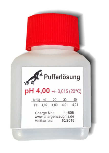 Hamma bufferoplossing PH 4, VE: 0,05 liter, 2201030