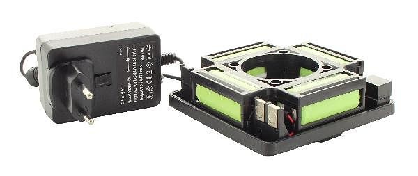 conjunto hedue com bateria e carregador para lasers rotativos Q2 e R3, 1002