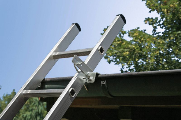 Munk Günzburger Steigtechnik gootbeugel passend voor alle ladderrails staal / verzinkt, 019114