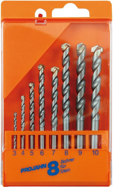 Projahn steenboor ECO cassette 8 stuks 3-10 mm, 67045