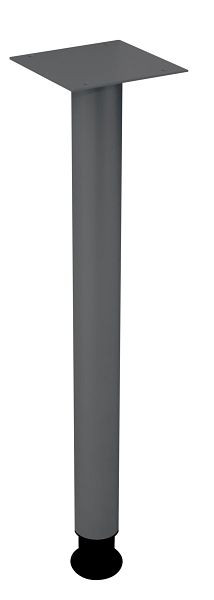 Opěrná patka Hammerbacher STFH kulatá, barva: grafit, průměr: 60 mm, VSTFH/G