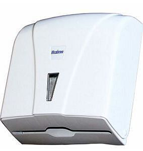 RMV papieren handdoekdispenser wit 270 × 250 × 110 mm (L x H x B), RMV20.007