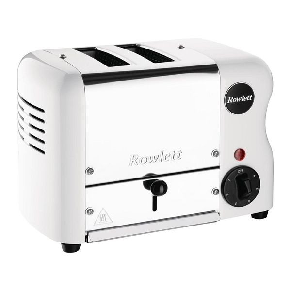 Rowlett Esprit 2 Slot leivänpaahdin valkoinen, 2 sisäosaa ja voileipähäkki, CH178