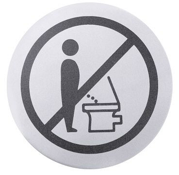 Σύμβολο της πόρτας τουαλέτας Contacto PLEASE SEAT, 7661/006