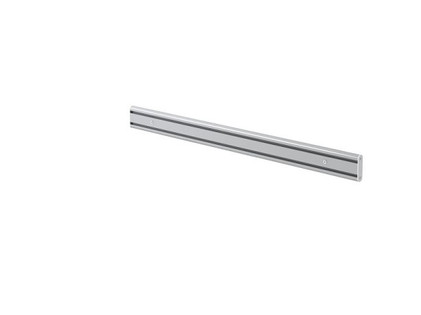 Hammerbacher organisatierail 120 cm, zonder beugel, zilver, 102x2,5x9 cm (BxDxH), VORGSC12/S