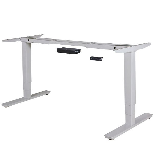 Amstyle elektromosan állítható magasságú asztalkeret ezüst, SPM4.002