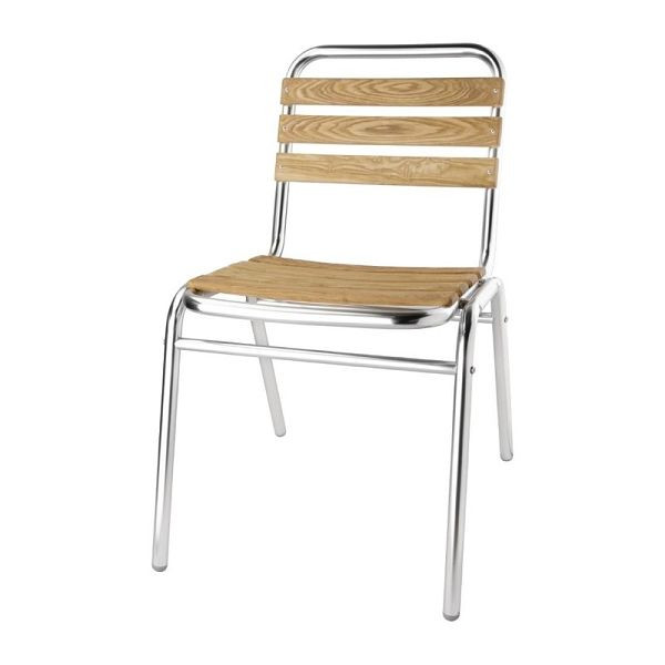 Krzesła bistro Bolero drewno jesion, opakowanie jednostkowe: 4 szt., GK997