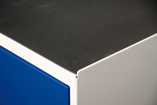 suporte de gabinete de borracha ondulada romba, série 3000, largura de 500 mm, 3001050