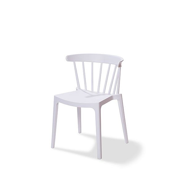 Καρέκλα στοίβαξης VEBA Windson λευκή, πολυπροπυλένιο, 54x53x75cm (ΠxΒxΥ), 50901
