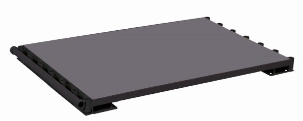 VARIOfit platenstandaard zonder beugel, buitenafmetingen: 1.310 x 800 x 75 mm (BxDxH), zu-1286/AG