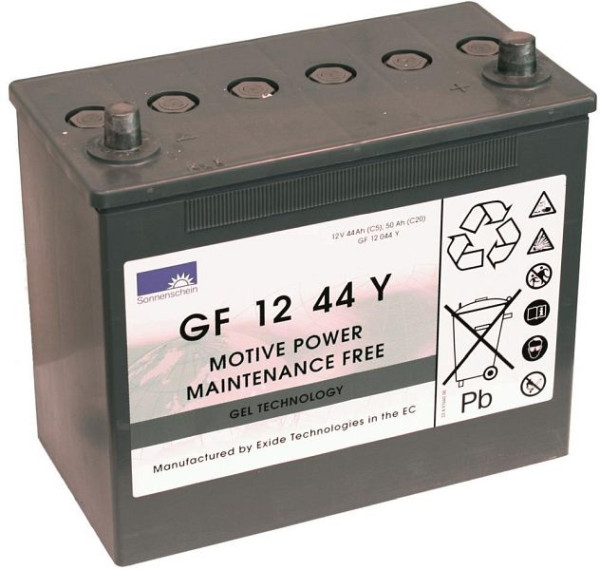 EXIDE batteri GF 12044 Y, absolut vedligeholdelsesfrit, 130100021