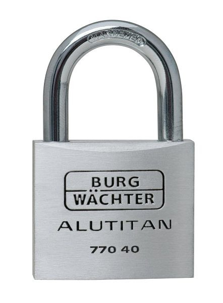 BURG-WÄCHTER cilinderhangslot 770 40, 2 x sleutels, hxbxd (buiten): 65 x 40 x 14,3 mm, VE: 10 stuks, 36060